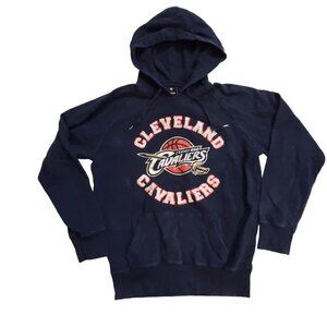 Campus Cleveland Cavaliers Hoodie Cavs Womens Bedazzled Popover Large